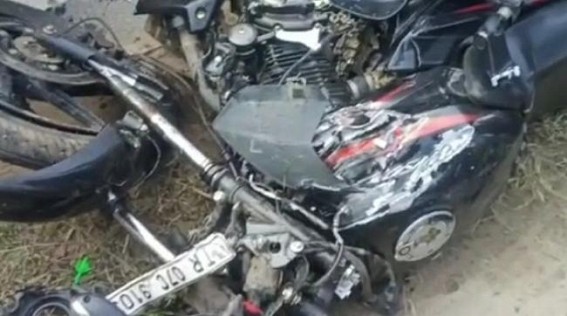 Man Died in Road Mishap in front of Sepahijala Sanctuary first gate 